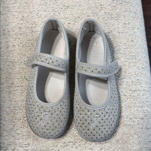 Jacadi Gray Kids Dress Shoes with Strap